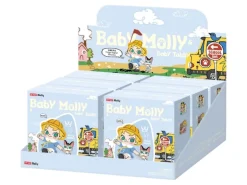 Pop Mart Baby Molly & Baby Tabby Series Fridge Magnet Sealed Case (9 Blind Box) - US