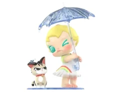 Pop Mart Baby Molly & Baby Tabby Series Come Under the Umbrella Figure - US