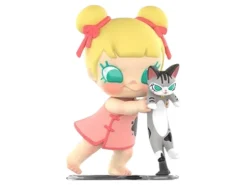 Pop Mart Baby Molly & Baby Tabby Series Furry Brush Figure - US