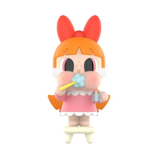 Pop Mart CRYBABY x Powerpuff Girls Series Brushing Teeth Blossom Figure - US