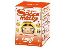 Pop Mart Mega Space Molly x emoji Series 100% Single Blind Box - US