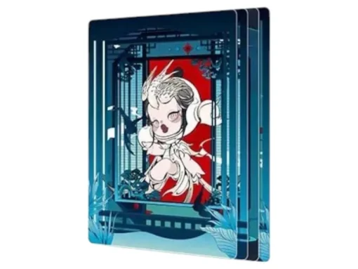 Pop Mart Pop Mart Skullpanda The Mirage Series The Frame Figures Art Collection Cards - US