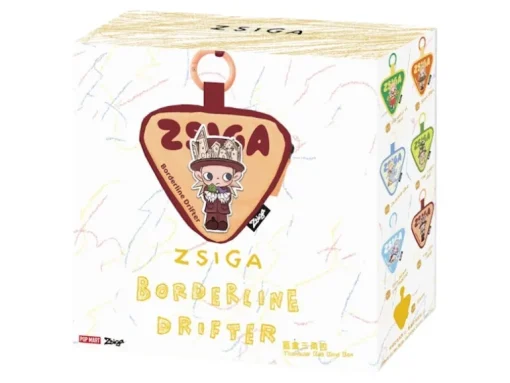 Pop Mart Zsiga Borderline Drifter Series Triangular Bag Charm Single Blind Box - US
